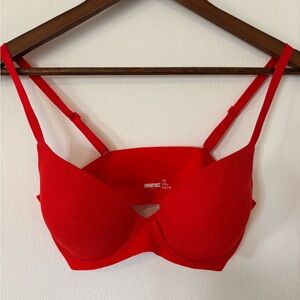 NWOT Aerie Bold Red push up bra